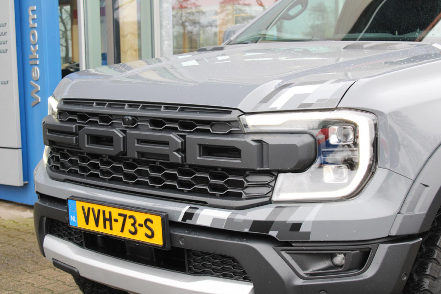 Ford Ranger 3.0 Double Cab EcoBoost Raptor 288pk V6 Automaat | 2-zitter | 360 graden camera | Bang&Olufsen | Trekhaak