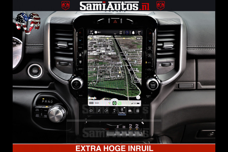 Dodge Ram 1500 Laramie Sport | HEMI 5.7 V8 4x4 | LPG | Grootscherm 12" | LARAMIE PERFORMANCE | ZWART | CREWCAB 5'7 | GRIJSKENTEKEN | DUBBELE CABINE | 5 Persoons | VOORRAAD NR 2525 - 1256