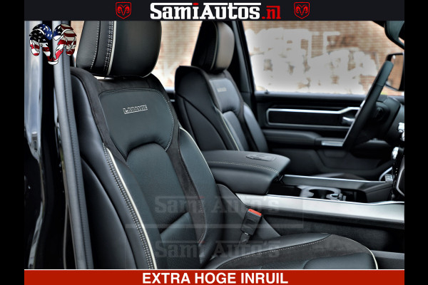 Dodge Ram 1500 Laramie Sport | HEMI 5.7 V8 4x4 | LPG | Grootscherm 12" | LARAMIE PERFORMANCE | ZWART | CREWCAB 5'7 | GRIJSKENTEKEN | DUBBELE CABINE | 5 Persoons | VOORRAAD NR 2525 - 1256