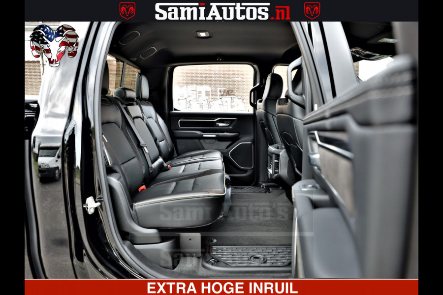 Dodge Ram 1500 Laramie Sport | HEMI 5.7 V8 4x4 | LPG | Grootscherm 12" | LARAMIE PERFORMANCE | ZWART | CREWCAB 5'7 | GRIJSKENTEKEN | DUBBELE CABINE | 5 Persoons | VOORRAAD NR 2525 - 1256