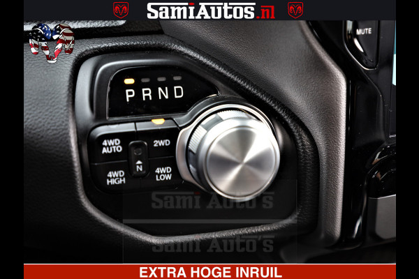 Dodge Ram 1500 Laramie Sport | HEMI 5.7 V8 4x4 | LPG | Grootscherm 12" | LARAMIE PERFORMANCE | ZWART | CREWCAB 5'7 | GRIJSKENTEKEN | DUBBELE CABINE | 5 Persoons | VOORRAAD NR 2525 - 1256