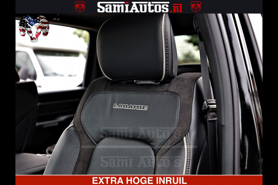 Dodge Ram 1500 Laramie Sport | HEMI 5.7 V8 4x4 | LPG | Grootscherm 12" | LARAMIE PERFORMANCE | ZWART | CREWCAB 5'7 | GRIJSKENTEKEN | DUBBELE CABINE | 5 Persoons | VOORRAAD NR 2525 - 1256