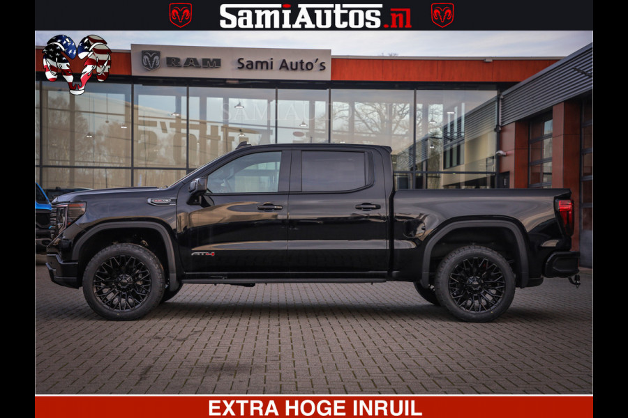 GMC Sierra AT4 6.2 V8 4X4 | LPG | VIRTUAL COCKPIT | HUD | BOM VOL | DC | RAM DEALER NEDERLAND | | GRIJSKENTEKEN | DUBBELE CABINE | PICK UP | VOORRAAD 261530 |