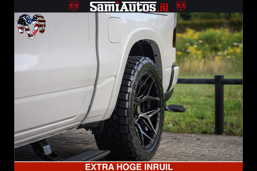 Dodge Ram 1500 Limited Night High Output 540HP 706Nm | Massage + Full Option | De Meest Luxe en Volle Pick-Up in zijn Klasse | Comfortabele Dubbele Cabine met Royale 5 Zitplaatsen | BPM vrij | Nu Leverbaar uit Voorraad | Voorraad Nr 2351 - 7478