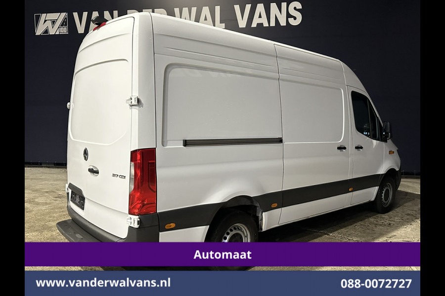 Mercedes-Benz Sprinter 317 CDI 170pk 9G-Tronic Automaat L2H2 Fabrieksgarantie Euro6 Airco | Camera | XXL MBUX | Navigatie | LED Cruisecontrol, Chauffeursstoel, Stoelverwarming, Parkeersensoren, Bijrijdersbank