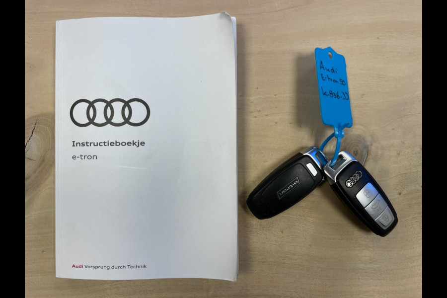 Audi e-tron 50 Quattro Business Edition Plus 71 kWh|100%SOH !!|PANO|LEDER|AFN. TREKH|ACC|MEMORY|CAMERA|CARLAY/ANDROID|STOELVER|NAP