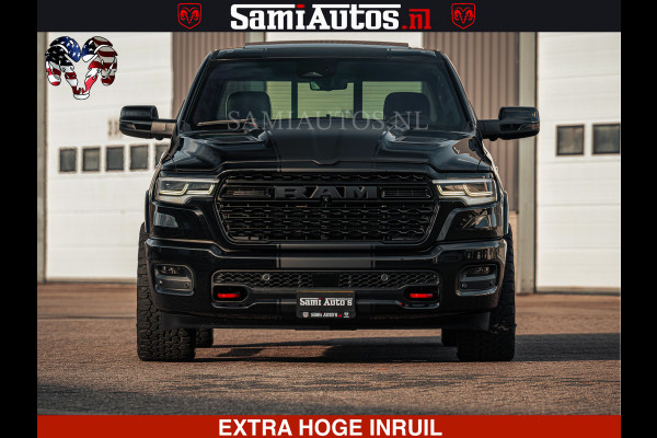 Dodge Ram Limited SPORT H.O 540HP 706Nm | Massage + Full Option | De Meest Luxe en Volle Pick-Up in zijn Klasse | Comfortabele Dubbele Cabine met Royale 5 Zitplaatsen | BPM vrij | Nu Leverbaar uit Voorraad | Voorraad Nr 2348 - 5158