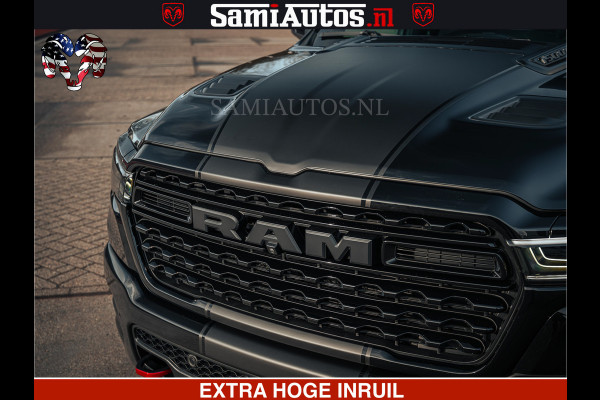 Dodge Ram Limited SPORT H.O 540HP 706Nm | Massage + Full Option | De Meest Luxe en Volle Pick-Up in zijn Klasse | Comfortabele Dubbele Cabine met Royale 5 Zitplaatsen | BPM vrij | Nu Leverbaar uit Voorraad | Voorraad Nr 2348 - 5158