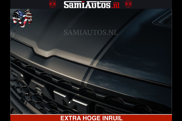 Dodge Ram Limited SPORT H.O 540HP 706Nm | Massage + Full Option | De Meest Luxe en Volle Pick-Up in zijn Klasse | Comfortabele Dubbele Cabine met Royale 5 Zitplaatsen | BPM vrij | Nu Leverbaar uit Voorraad | Voorraad Nr 2348 - 5158