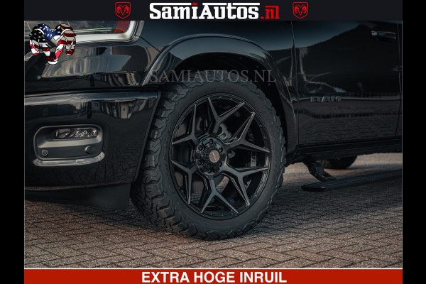 Dodge Ram Limited SPORT H.O 540HP 706Nm | Massage + Full Option | De Meest Luxe en Volle Pick-Up in zijn Klasse | Comfortabele Dubbele Cabine met Royale 5 Zitplaatsen | BPM vrij | Nu Leverbaar uit Voorraad | Voorraad Nr 2348 - 5158