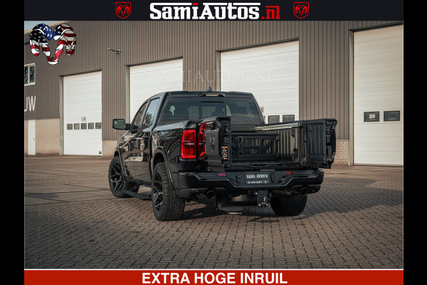 Dodge Ram Limited SPORT H.O 540HP 706Nm | Massage + Full Option | De Meest Luxe en Volle Pick-Up in zijn Klasse | Comfortabele Dubbele Cabine met Royale 5 Zitplaatsen | BPM vrij | Nu Leverbaar uit Voorraad | Voorraad Nr 2348 - 5158
