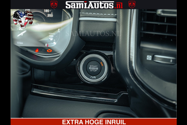 Dodge Ram Limited SPORT H.O 540HP 706Nm | Massage + Full Option | De Meest Luxe en Volle Pick-Up in zijn Klasse | Comfortabele Dubbele Cabine met Royale 5 Zitplaatsen | BPM vrij | Nu Leverbaar uit Voorraad | Voorraad Nr 2348 - 5158