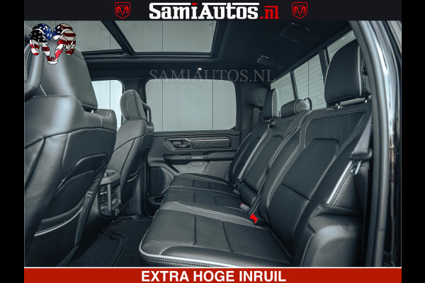 Dodge Ram Limited SPORT H.O 540HP 706Nm | Massage + Full Option | De Meest Luxe en Volle Pick-Up in zijn Klasse | Comfortabele Dubbele Cabine met Royale 5 Zitplaatsen | BPM vrij | Nu Leverbaar uit Voorraad | Voorraad Nr 2348 - 5158