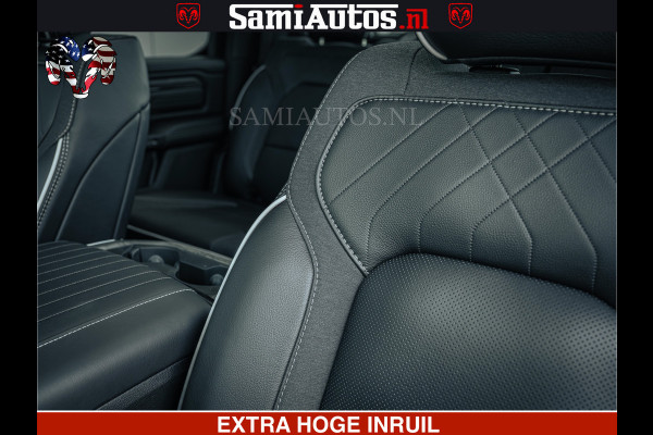 Dodge Ram Limited SPORT H.O 540HP 706Nm | Massage + Full Option | De Meest Luxe en Volle Pick-Up in zijn Klasse | Comfortabele Dubbele Cabine met Royale 5 Zitplaatsen | BPM vrij | Nu Leverbaar uit Voorraad | Voorraad Nr 2348 - 5158