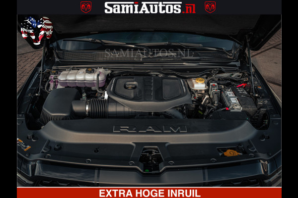 Dodge Ram Limited SPORT H.O 540HP 706Nm | Massage + Full Option | De Meest Luxe en Volle Pick-Up in zijn Klasse | Comfortabele Dubbele Cabine met Royale 5 Zitplaatsen | BPM vrij | Nu Leverbaar uit Voorraad | Voorraad Nr 2348 - 5158