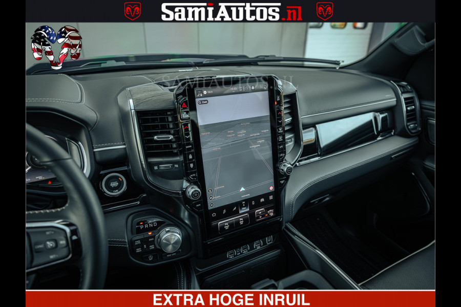 Dodge Ram Limited SPORT H.O 540HP 706Nm | Massage + Full Option | De Meest Luxe en Volle Pick-Up in zijn Klasse | Comfortabele Dubbele Cabine met Royale 5 Zitplaatsen | BPM vrij | Nu Leverbaar uit Voorraad | Voorraad Nr 2348 - 5158