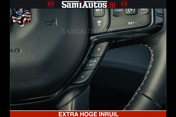 Dodge Ram Limited SPORT H.O 540HP 706Nm | Massage + Full Option | De Meest Luxe en Volle Pick-Up in zijn Klasse | Comfortabele Dubbele Cabine met Royale 5 Zitplaatsen | BPM vrij | Nu Leverbaar uit Voorraad | Voorraad Nr 2348 - 5158