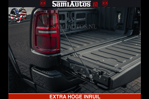 Dodge Ram Limited SPORT H.O 540HP 706Nm | Massage + Full Option | De Meest Luxe en Volle Pick-Up in zijn Klasse | Comfortabele Dubbele Cabine met Royale 5 Zitplaatsen | BPM vrij | Nu Leverbaar uit Voorraad | Voorraad Nr 2348 - 5158