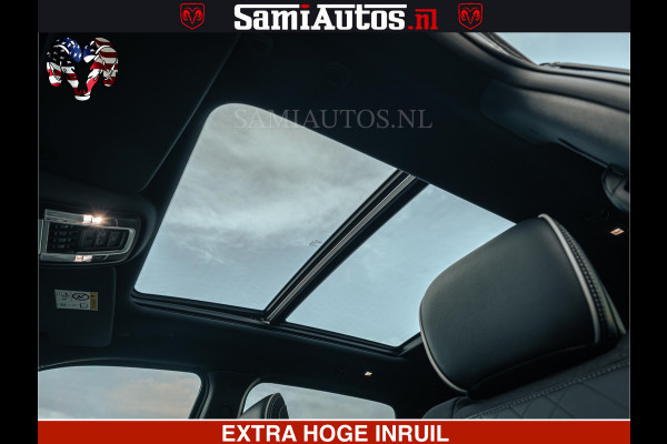 Dodge Ram Limited SPORT H.O 540HP 706Nm | Massage + Full Option | De Meest Luxe en Volle Pick-Up in zijn Klasse | Comfortabele Dubbele Cabine met Royale 5 Zitplaatsen | BPM vrij | Nu Leverbaar uit Voorraad | Voorraad Nr 2348 - 5158