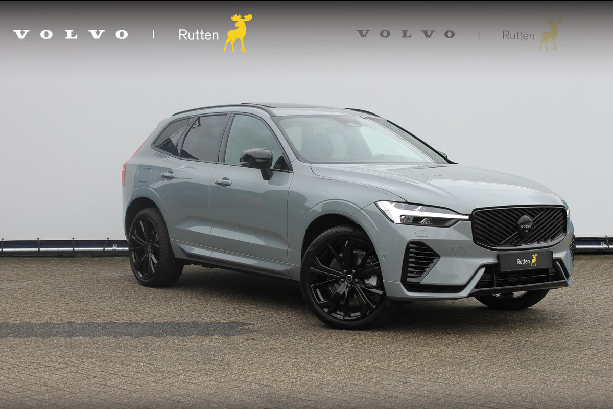 Volvo XC60 T8 Plug-in hybrid 455PK AWD Plus Black Edition Head-up display / Panoramisch schuif-kanteldak / Luchtvering / Trekhaak / 360graden camera / Google Infotainment