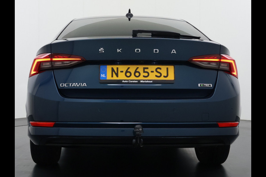 Škoda Octavia 1.0 e-TSI Automaat Trekhaak Adap.Cruise Camera Navi Ecc Apple Carplay Android Auto Virtual Cockpit Business Edition Plus Elek.Achterklep Stoelverwarming voor+achter Lmv DAB Led Keyless advanced Dodehoek detector 1e Eigenaar Origineel Nederlandse Auto Mild-Hybrid
