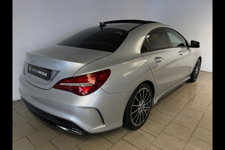 Mercedes-Benz CLA-Klasse 200 AMG LINE PANO AIRCO CLIMA NAVI CRUISE BLUETOOTH CAMERA AMBI LIGHT STOELVERW TREKHAAK PRIVACYGLAS