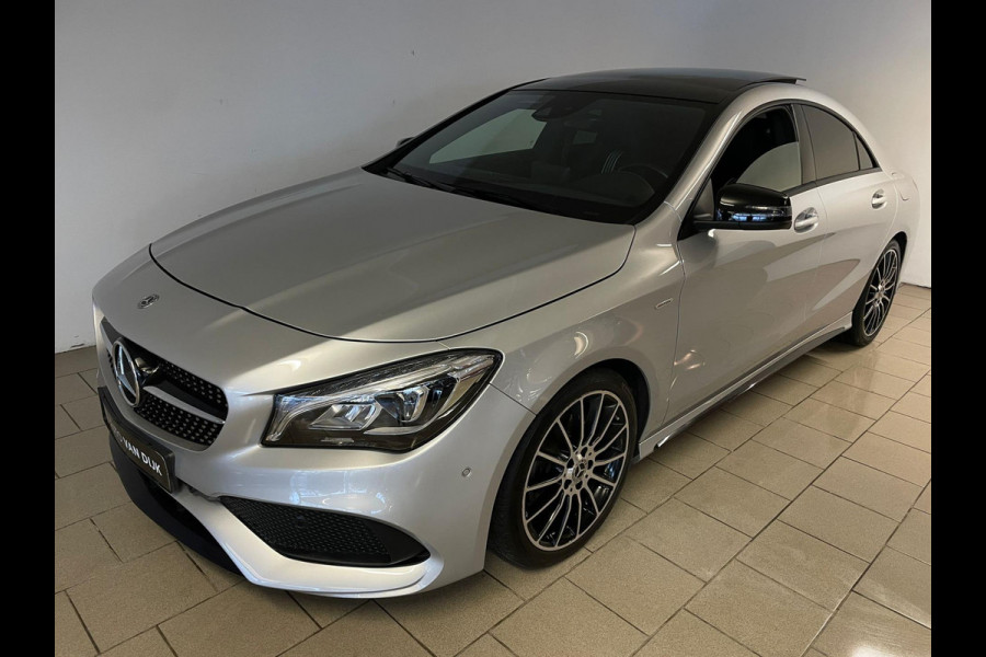 Mercedes-Benz CLA-Klasse 200 AMG LINE PANO AIRCO CLIMA NAVI CRUISE BLUETOOTH CAMERA AMBI LIGHT STOELVERW TREKHAAK PRIVACYGLAS