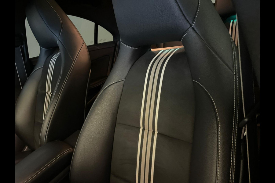 Mercedes-Benz CLA-Klasse 200 AMG LINE PANO AIRCO CLIMA NAVI CRUISE BLUETOOTH CAMERA AMBI LIGHT STOELVERW TREKHAAK PRIVACYGLAS