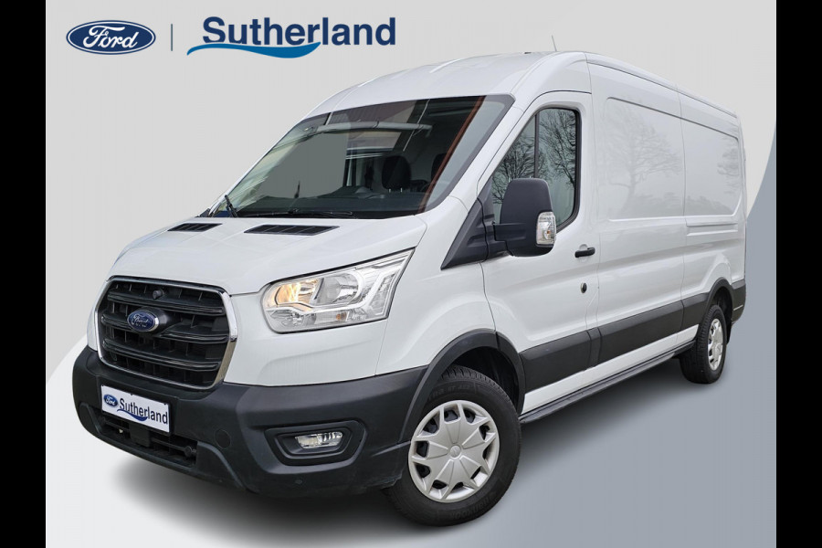 Ford Transit 350 2.0 TDCI L3H2 Trend 130pk Automaat | SCI | Trekhaak | Airco | DAB | Parkeersensoren v+a | Zéér netjes!