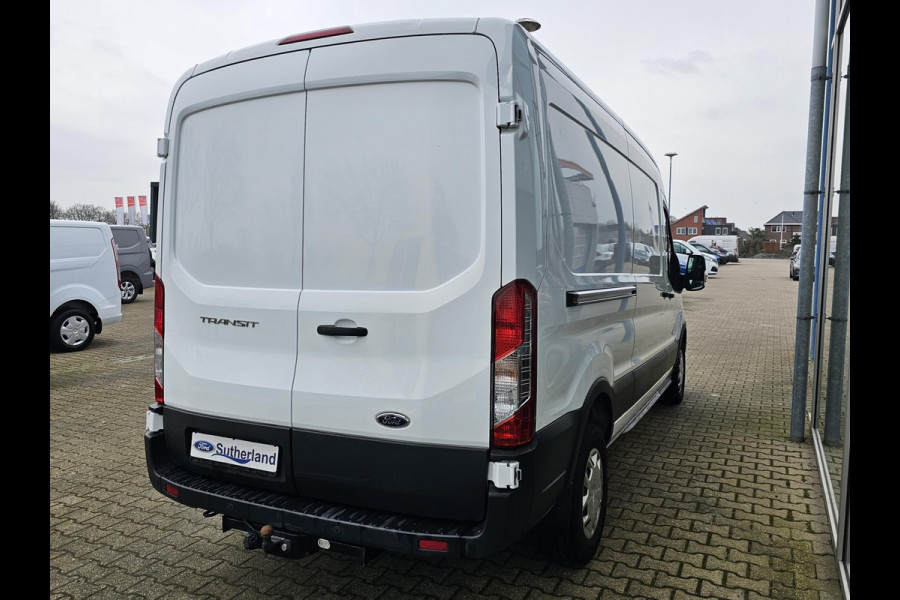 Ford Transit 350 2.0 TDCI L3H2 Trend 130pk Automaat | SCI | Trekhaak | Airco | DAB | Parkeersensoren v+a | Zéér netjes!