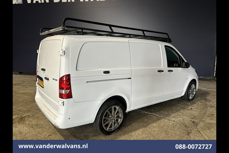 Mercedes-Benz Vito 116 CDI 164pk L2H1 Euro6 Airco | LM-velgen | Imperiaal | AMG | LED | Cruisecontrol | Leder Parkeersensoren, Stoelverwarming, Bijrijdersbank