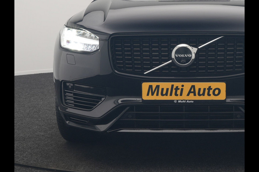 Volvo XC90 T8 Recharge AWD Ultimate Dark Plug In Hybrid Long Range 7 Zits 456pk Dealer O.H PHEV | Luchtvering | Trekhaak Af Fabriek | Panodak | Bowers & Wilkins | 360 Camera | Head Up | Adaptive Cruise | Lederen Sportstoelen Memory & Verwarmd | Keyless | Navigatie | Blis | Virtual