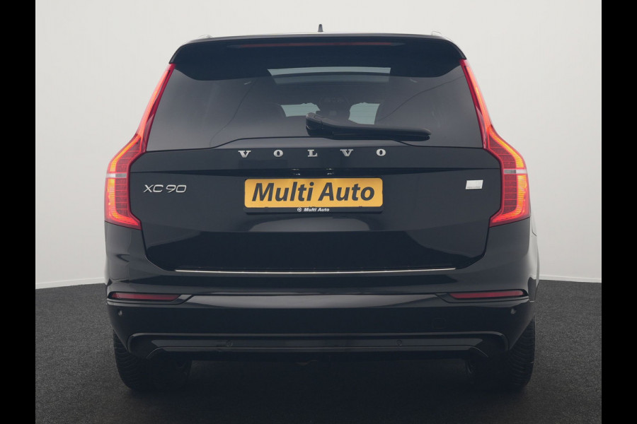 Volvo XC90 T8 Recharge AWD Ultimate Dark Plug In Hybrid Long Range 7 Zits 456pk Dealer O.H PHEV | Luchtvering | Trekhaak Af Fabriek | Panodak | Bowers & Wilkins | 360 Camera | Head Up | Adaptive Cruise | Lederen Sportstoelen Memory & Verwarmd | Keyless | Navigatie | Blis | Virtual
