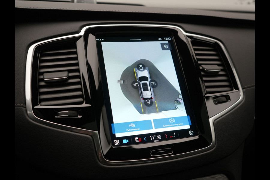 Volvo XC90 T8 Recharge AWD Ultimate Dark Plug In Hybrid Long Range 7 Zits 456pk Dealer O.H PHEV | Luchtvering | Trekhaak Af Fabriek | Panodak | Bowers & Wilkins | 360 Camera | Head Up | Adaptive Cruise | Lederen Sportstoelen Memory & Verwarmd | Keyless | Navigatie | Blis | Virtual