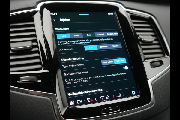 Volvo XC90 T8 Recharge AWD Ultimate Dark Plug In Hybrid Long Range 7 Zits 456pk Dealer O.H PHEV | Luchtvering | Trekhaak Af Fabriek | Panodak | Bowers & Wilkins | 360 Camera | Head Up | Adaptive Cruise | Lederen Sportstoelen Memory & Verwarmd | Keyless | Navigatie | Blis | Virtual