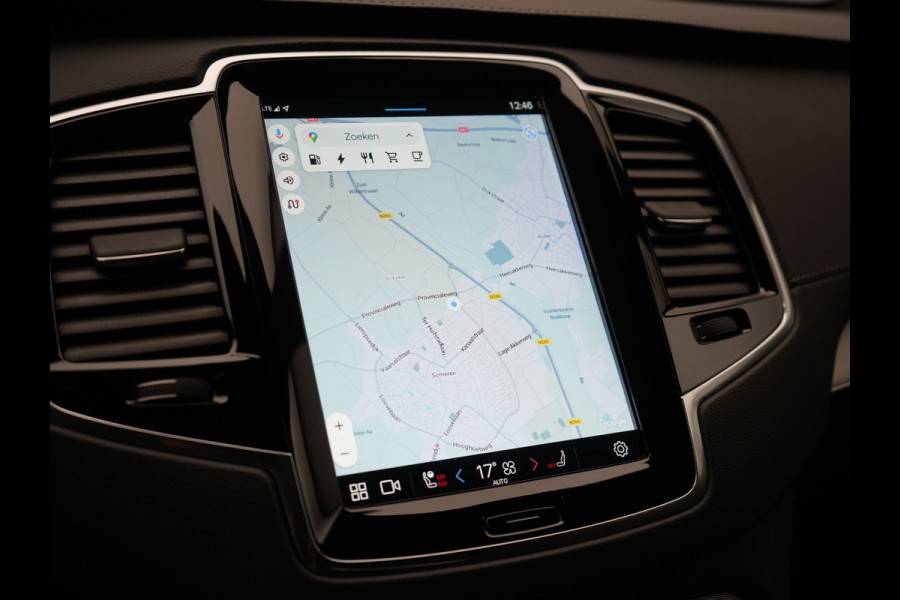 Volvo XC90 T8 Recharge AWD Ultimate Dark Plug In Hybrid Long Range 7 Zits 456pk Dealer O.H PHEV | Luchtvering | Trekhaak Af Fabriek | Panodak | Bowers & Wilkins | 360 Camera | Head Up | Adaptive Cruise | Lederen Sportstoelen Memory & Verwarmd | Keyless | Navigatie | Blis | Virtual