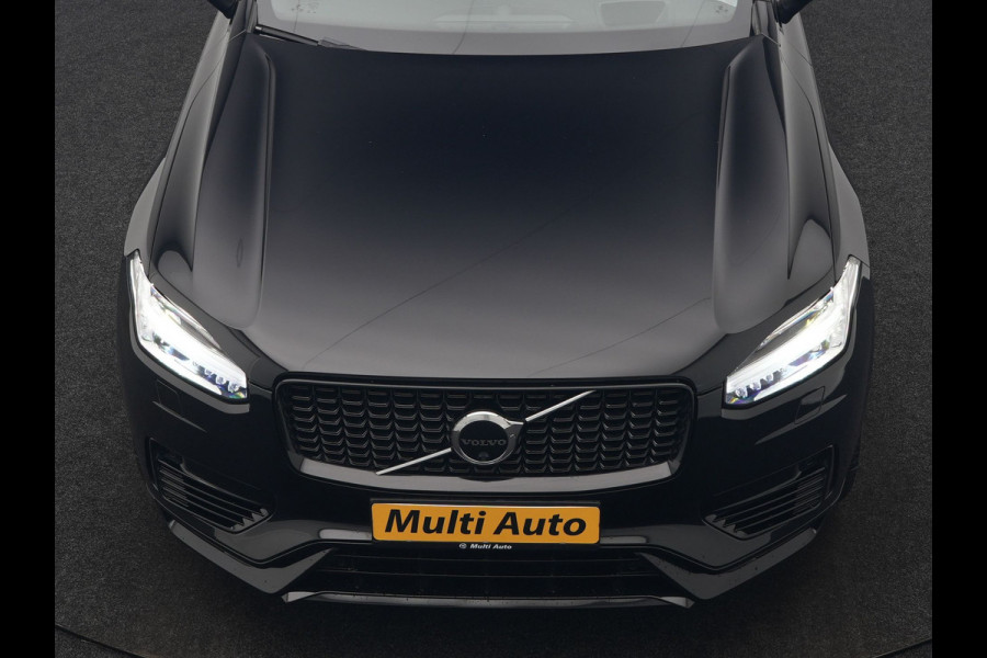 Volvo XC90 T8 Recharge AWD Ultimate Dark Plug In Hybrid Long Range 7 Zits 456pk Dealer O.H PHEV | Luchtvering | Trekhaak Af Fabriek | Panodak | Bowers & Wilkins | 360 Camera | Head Up | Adaptive Cruise | Lederen Sportstoelen Memory & Verwarmd | Keyless | Navigatie | Blis | Virtual
