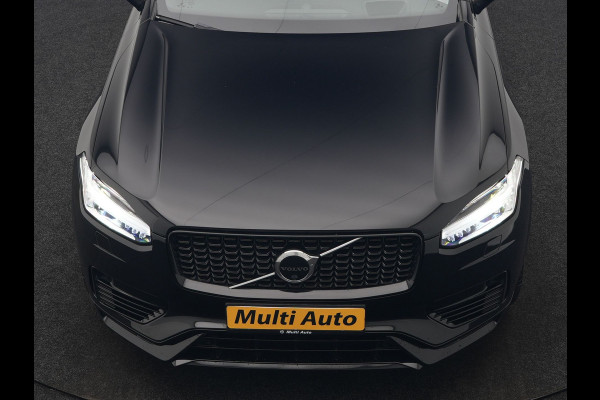 Volvo XC90 T8 Recharge AWD Ultimate Dark Plug In Hybrid Long Range 7 Zits 456pk Dealer O.H PHEV | Luchtvering | Trekhaak Af Fabriek | Panodak | Bowers & Wilkins | 360 Camera | Head Up | Adaptive Cruise | Lederen Sportstoelen Memory & Verwarmd | Keyless | Navigatie | Blis | Virtual