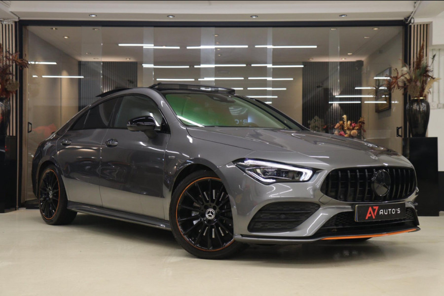 Mercedes-Benz CLA-Klasse 220 ORANGE EDITION Nap/Dealeronderhoud/Pano/Memory/Sfeer/Cam/carplay/BOMVOL