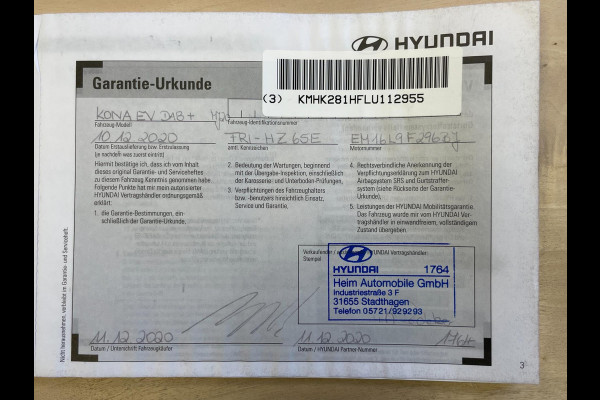 Hyundai Kona EV Comfort 39 kWh|100% SOH|ANDROID AUTO/APPLE CARPLAY|CAMERA|NAVIGATIE|LANE-ASSIST|CLIMATE+CRUISE|1e EIG|INCL.BTW|