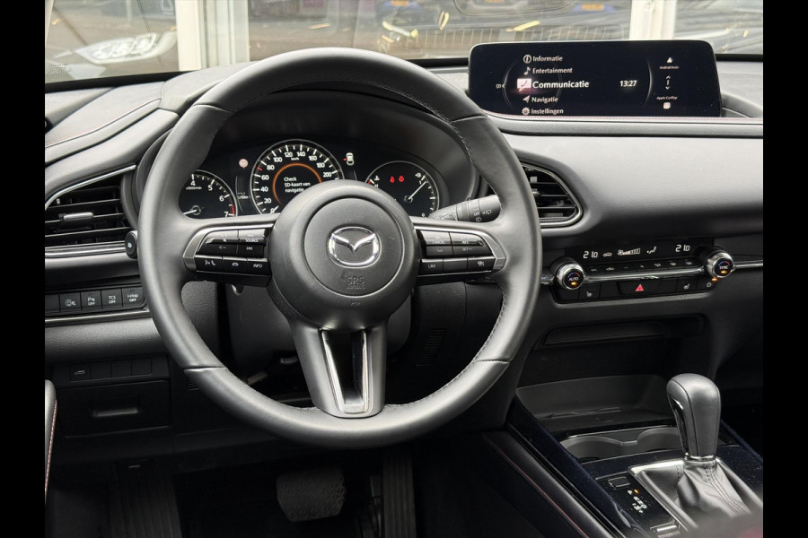 Mazda CX-30 E-SkyActiv-G Hybrid 140pk Homura | Head up display, Keyless, Elektrische achterklep, Stoelvewarming, Dodehoekherkenning, CarPlay