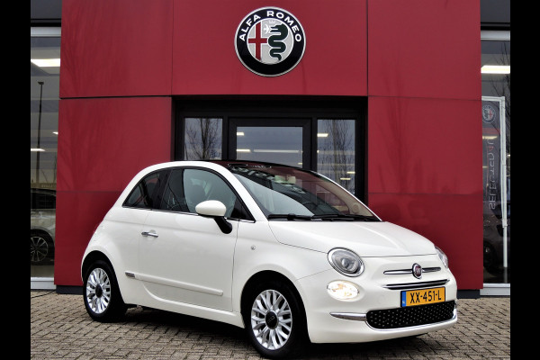 Fiat 500 TwinAir 81PK Lounge | Apple/Android Carplay | Cruise | Climate control | Navigatie |