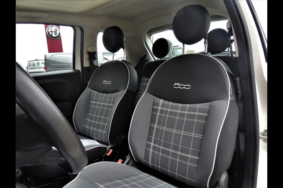 Fiat 500 TwinAir 81PK Lounge | Apple/Android Carplay | Cruise | Climate control | Navigatie |