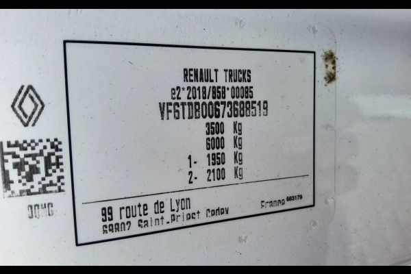 Renault Master 150.35 FWD + OPBOUW - EURO 6 - V-07-JHH - REG. 2024 BPM VRIJ!