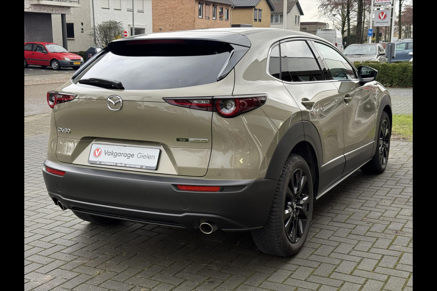 Mazda CX-30 E-SkyActiv-G Hybrid 140pk Homura | Head up display, Keyless, Elektrische achterklep, Stoelvewarming, Dodehoekherkenning, CarPlay