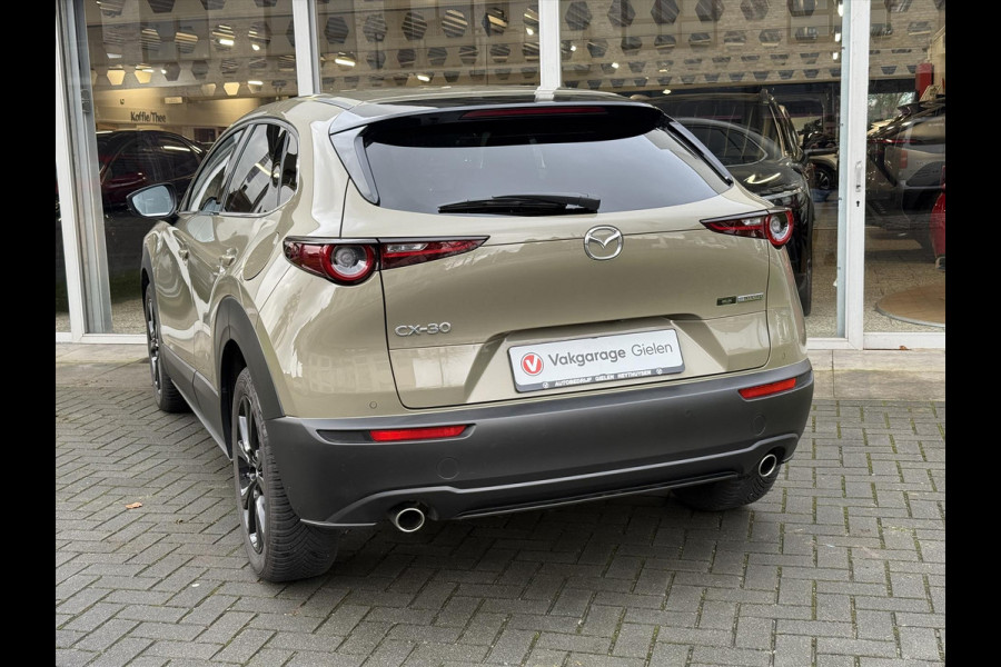 Mazda CX-30 E-SkyActiv-G Hybrid 140pk Homura | Head up display, Keyless, Elektrische achterklep, Stoelvewarming, Dodehoekherkenning, CarPlay