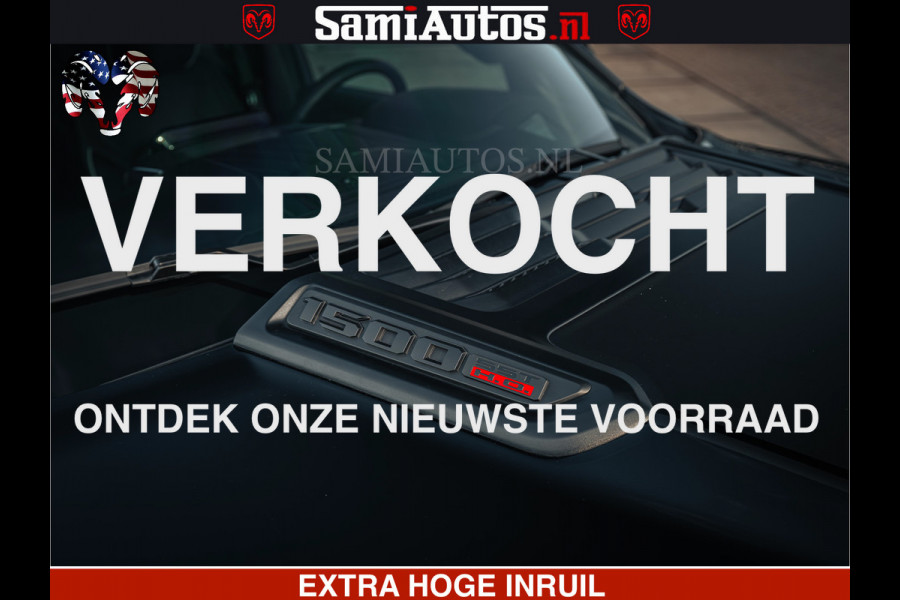 Dodge Ram 1500 Limited Night H.O 540HP 706Nm | Massage + Full Option | De Meest Luxe en Volle Pick-Up in zijn Klasse | Comfortabele Dubbele Cabine met Royale 5 Zitplaatsen | BPM vrij | Nu Leverbaar uit Voorraad | Voorraad Nr 2349 -  5159