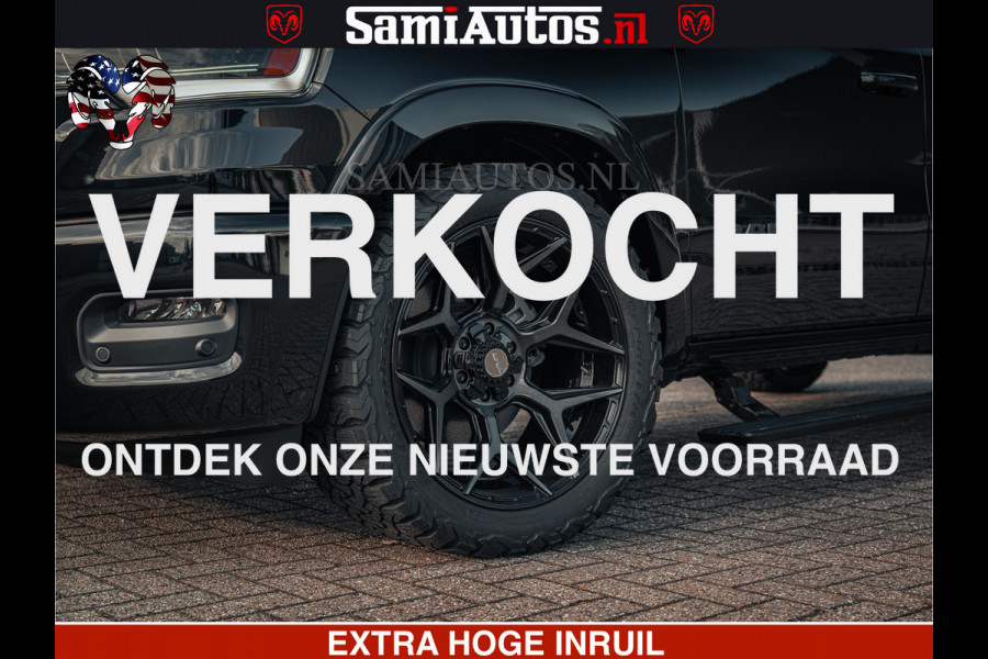 Dodge Ram 1500 Limited Night H.O 540HP 706Nm | Massage + Full Option | De Meest Luxe en Volle Pick-Up in zijn Klasse | Comfortabele Dubbele Cabine met Royale 5 Zitplaatsen | BPM vrij | Nu Leverbaar uit Voorraad | Voorraad Nr 2349 -  5159
