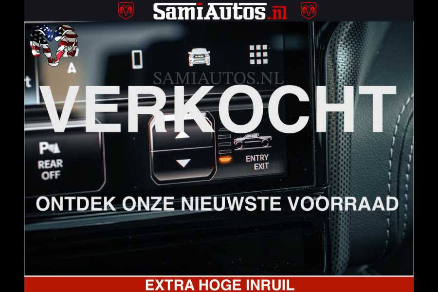 Dodge Ram 1500 Limited Night H.O 540HP 706Nm | Massage + Full Option | De Meest Luxe en Volle Pick-Up in zijn Klasse | Comfortabele Dubbele Cabine met Royale 5 Zitplaatsen | BPM vrij | Nu Leverbaar uit Voorraad | Voorraad Nr 2349 -  5159