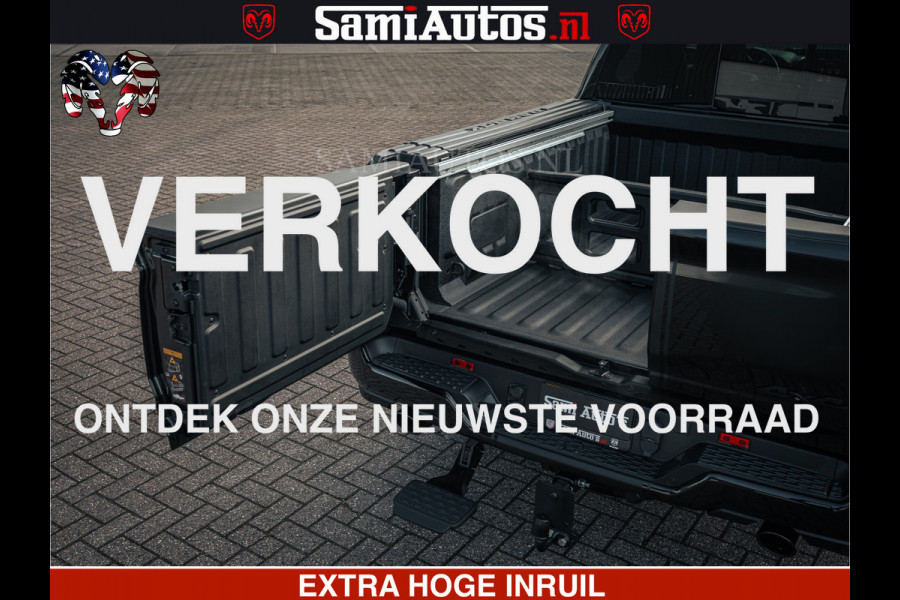 Dodge Ram 1500 Limited Night H.O 540HP 706Nm | Massage + Full Option | De Meest Luxe en Volle Pick-Up in zijn Klasse | Comfortabele Dubbele Cabine met Royale 5 Zitplaatsen | BPM vrij | Nu Leverbaar uit Voorraad | Voorraad Nr 2349 -  5159